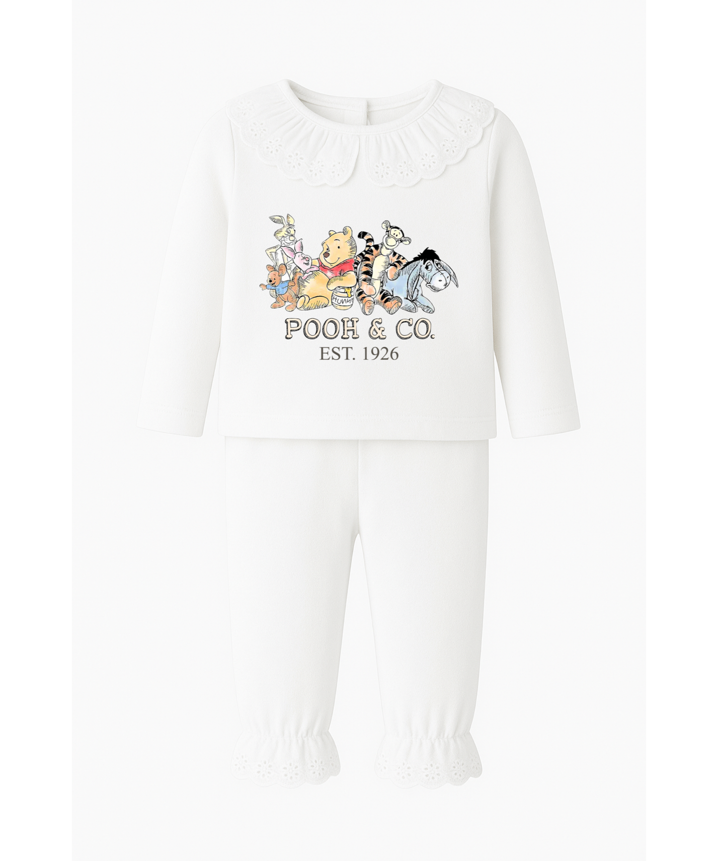 Pooh & Co Frilled Pyjamas