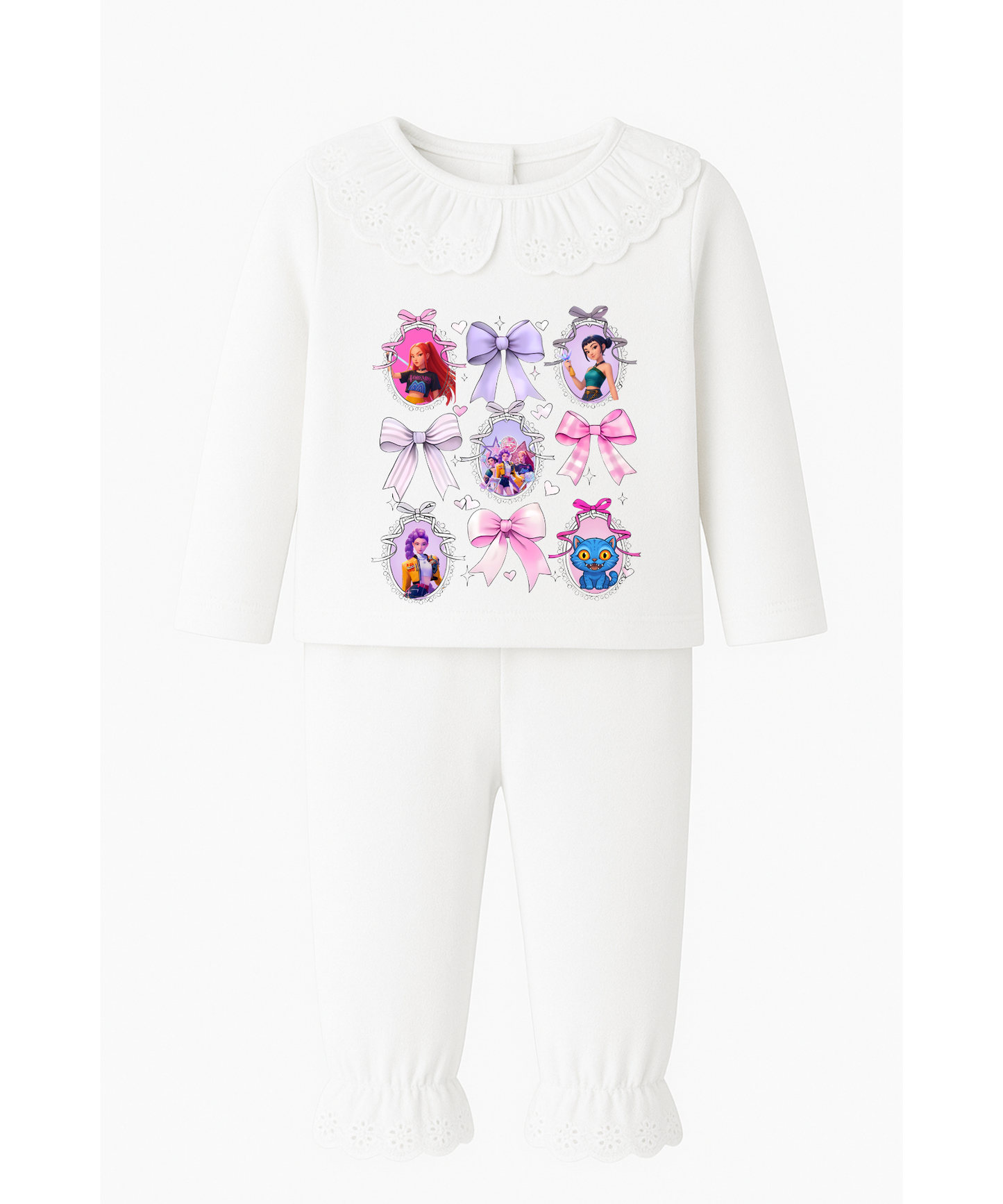 Kpop Frilled Pyjamas