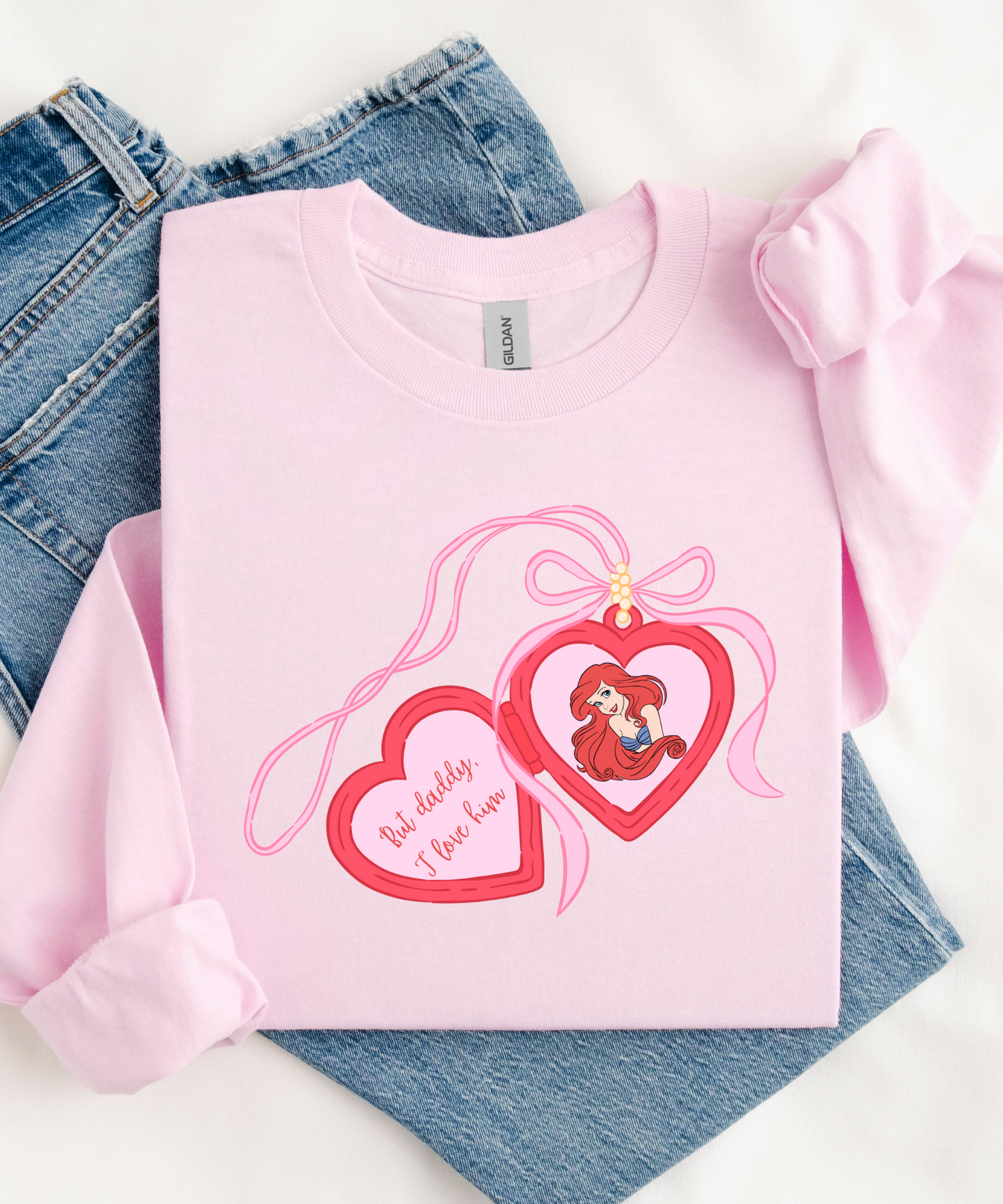 Ariel, But Daddy I Love Him Locket Pink