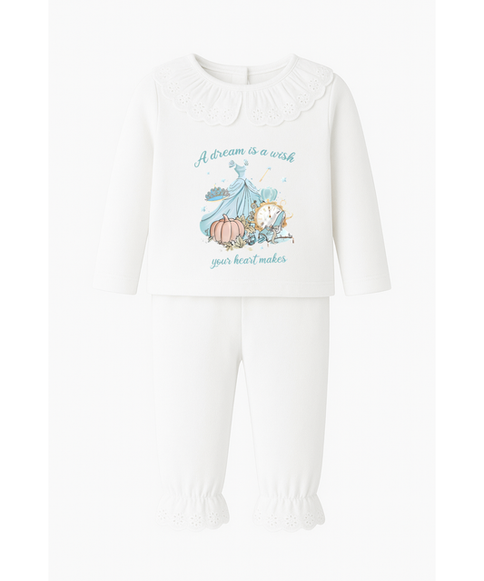 A Dream Is A Wish Frilled Pyjamas