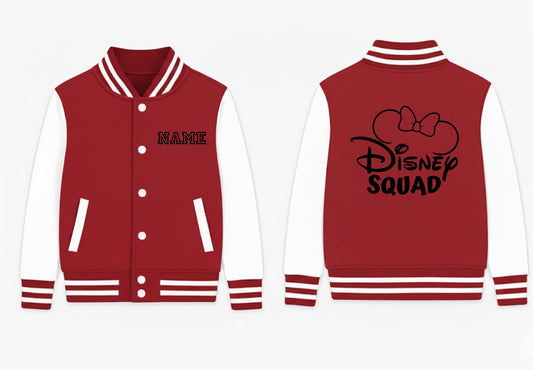 Personalised Disney Squad Varsity