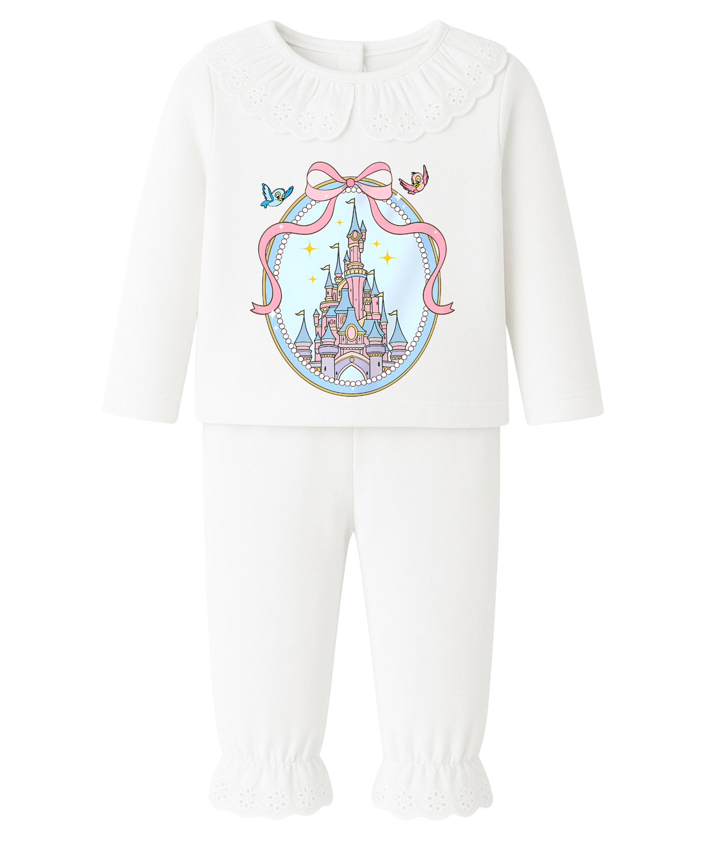 Princess Castle Frilled Pyjamas