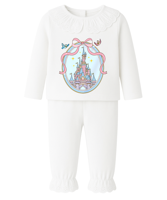 Princess Castle Frilled Pyjamas