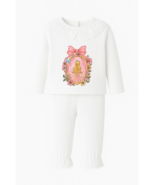 Glinda Frilled Pyjamas