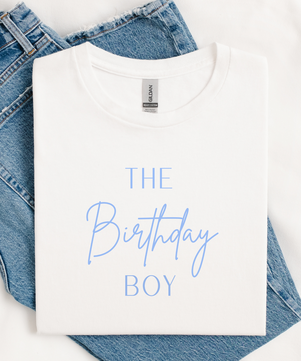 The Birthday Boy Birthday Girl t-shirt kids children's birthday tee