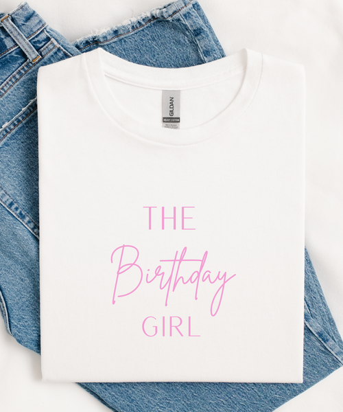 The Birthday Boy Birthday Girl t-shirt kids children's birthday tee