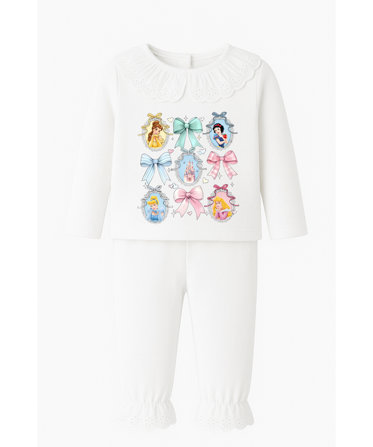 Princess & Castle Frilled Pyjamas
