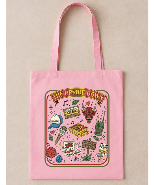 Stranger Things Pink Tote