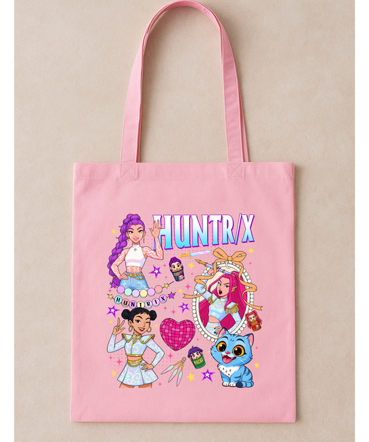 Huntrix Pink Tote Bag