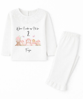 Kids personalised woodland fairy when I wake up birthday pyjamas custom children's birthday PJs