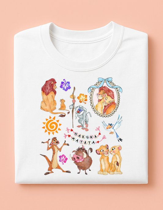 Hakuna Matata Coquette Tee